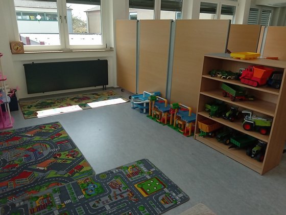 Randi neuer Standort - Spielecke
