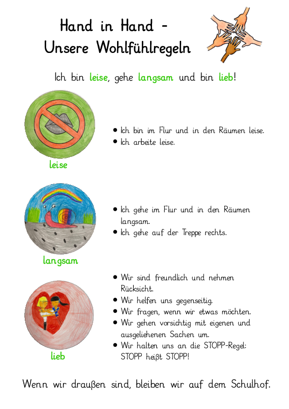 Schulregeln Grundschule Erwitte